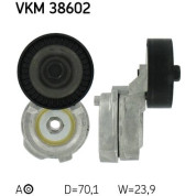 SKF | Spannrolle, Keilrippenriemen | VKM 38602