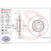 Brembo | Bremsscheibe | 09.D772.11