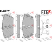 FTE | Bremsbelagsatz, Scheibenbremse | 9011127