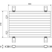 Valeo | Kondensator, Klimaanlage | 818018