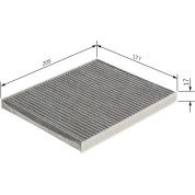 BOSCH | Filter, Innenraumluft | 1 987 435 583