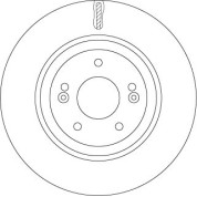 TRW | Bremsscheibe | DF7592