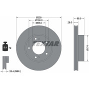 Textar | Bremsscheibe | 92203003