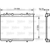 Valeo | Kühler, Motorkühlung | 735090