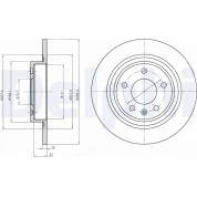 Delphi | Bremsscheibe | BG4279