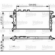 Valeo | Kühler, Motorkühlung | 732548