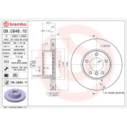 Brembo | Bremsscheibe | 09.C649.11