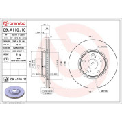 Brembo | Bremsscheibe | 09.A110.11
