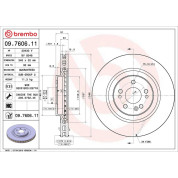 Brembo | Bremsscheibe | 09.7606.11