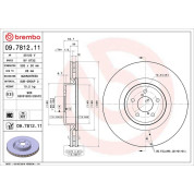 Brembo | Bremsscheibe | 09.7812.11