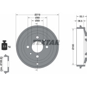 Textar | Bremstrommel | 94020000