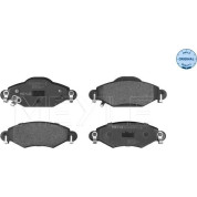Meyle | Bremsbelagsatz, Scheibenbremse | 025 233 4017/W