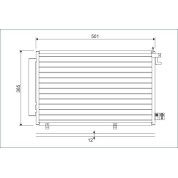 Valeo | Kondensator, Klimaanlage | 814294