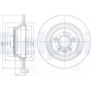 Delphi | Bremsscheibe | BG4238C