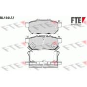 FTE | Bremsbelagsatz, Scheibenbremse | 9010240