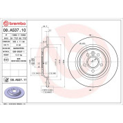 Brembo | Bremsscheibe | 08.A537.11