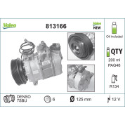 Valeo | Kompressor, Klimaanlage | 813166