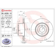 Brembo | Bremsscheibe | 09.A229.11