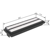 BOSCH | Luftfilter | F 026 400 232