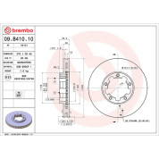 Brembo | Bremsscheibe | 09.B410.10
