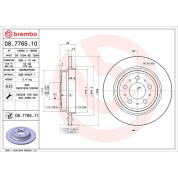 Brembo | Bremsscheibe | 08.7765.11
