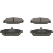 BOSCH | Bremsbelagsatz, Scheibenbremse | 0 986 467 400