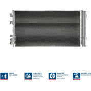 Nissens | Kondensator, Klimaanlage | 940259