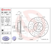 Brembo | Bremsscheibe | 09.A921.1X