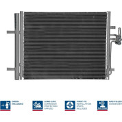 Nissens | Kondensator, Klimaanlage | 940044