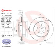 Brembo | Bremsscheibe | 09.C178.11