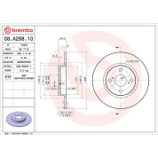 Brembo | Bremsscheibe | 08.A298.10