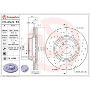 Brembo | Bremsscheibe | 09.A599.1X