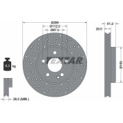 Textar | Bremsscheibe | 92257505