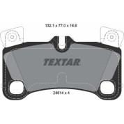 Textar | Bremsbelagsatz, Scheibenbremse | 2461401