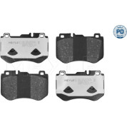 Meyle | Bremsbelagsatz, Scheibenbremse | 025 259 9719/PD