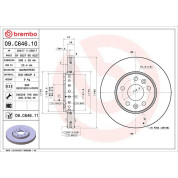 Brembo | Bremsscheibe | 09.C646.11