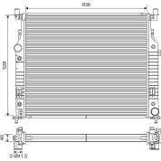 Valeo | Kühler, Motorkühlung | 701569