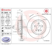 Brembo | Bremsscheibe | 09.D902.13