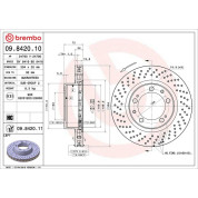 Brembo | Bremsscheibe | 09.8420.11