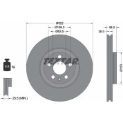 Textar | Bremsscheibe | 92287405