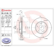 Brembo | Bremsscheibe | 09.A148.11