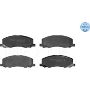 Meyle | Bremsbelagsatz, Scheibenbremse | 025 244 1817/W
