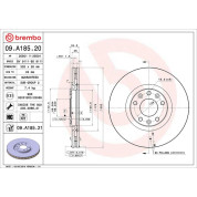 Brembo | Bremsscheibe | 09.A185.21