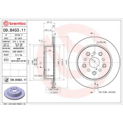 Brembo | Bremsscheibe | 09.B453.11
