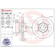 Brembo | Bremsscheibe | 08.9459.20