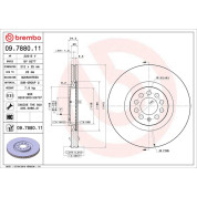 Brembo | Bremsscheibe | 09.7880.11