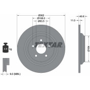 Textar | Bremsscheibe | 92292403