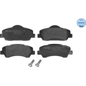 Meyle | Bremsbelagsatz, Scheibenbremse | 025 252 5118