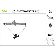 Valeo | Fensterheber | 850778