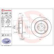Brembo | Bremsscheibe | 08.A337.11
